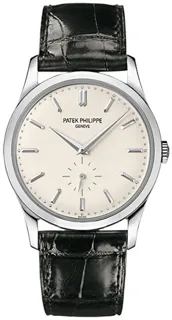 Patek Philippe Calatrava 5196G-001 White gold Silver