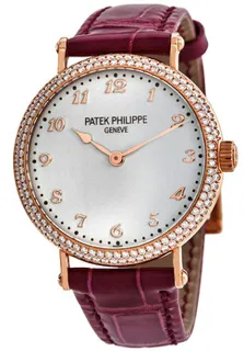 Patek Philippe Calatrava 7200/200R-001 Rose gold Silver