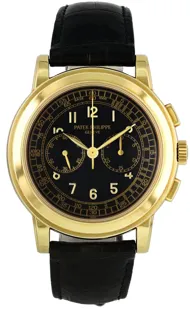 Patek Philippe Chronograph 5070J-001 Yellow gold Black