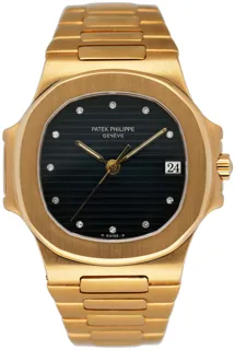 Patek Philippe Nautilus 3800/1J Yellow gold Blue