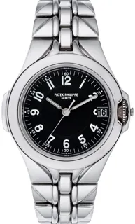 Patek Philippe Sculpture 5091/1A-010 Stainless steel Black