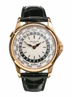 Patek Philippe World Time 5110R-001 Rose gold Silver