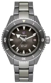 Rado Captain Cook R32144102 43mm Ceramic and Titanium and Stainless steel Gray