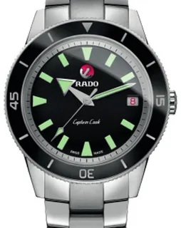 Rado Captain Cook R32500153 37.5mm Stainless steel Black