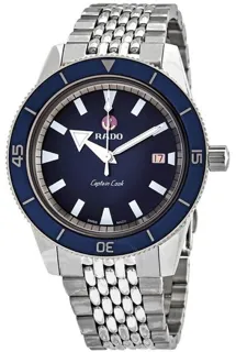 Rado Captain Cook R32505208 42mm Ceramic and Stainless steel Black