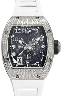 Richard Mille RM 010 RM010 AG WG 48mm White gold Skeletonized