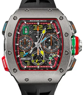 Richard Mille Chronograph RM65-01 50mm Titanium Skeletonized