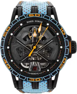 Roger Dubuis Excalibur DBEX0828 Carbon fiber Skeletonized