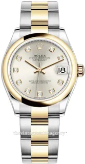 Rolex Datejust 31 278243-0019 Yellow gold and Stainless steel Silver