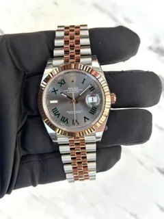 Rolex Datejust 41 126331 Yellow gold and Stainless steel Gray