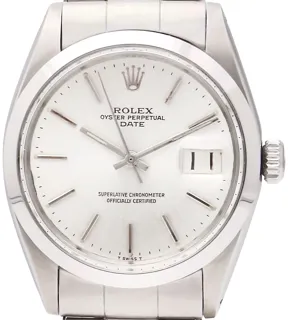 Rolex Date 1501 ST Stainless steel Silver