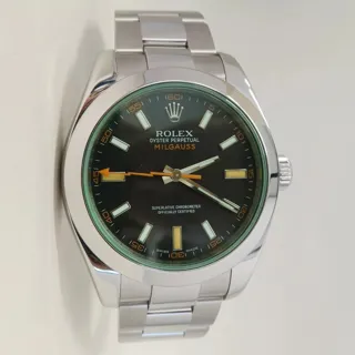 Rolex Milgauss 116400GV Stainless steel Black