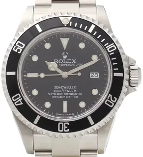 Rolex Sea-Dweller 16600T Stainless steel Black