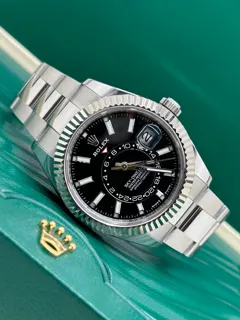 Rolex Sky-Dweller 336934 White Gold$Stainless Steel Black