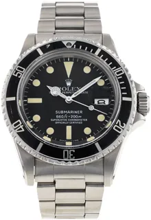 Rolex Submariner 1680 Stainless steel Black