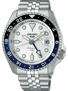 Seiko 5 Sports SBSC017 42.5mm Stainless steel White