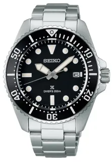 Seiko Prospex Solar SNE597P1 41mm Steel Black