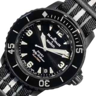 Swatch Scuba Fifty Fathoms SO35B400 42mm Ceramic Black