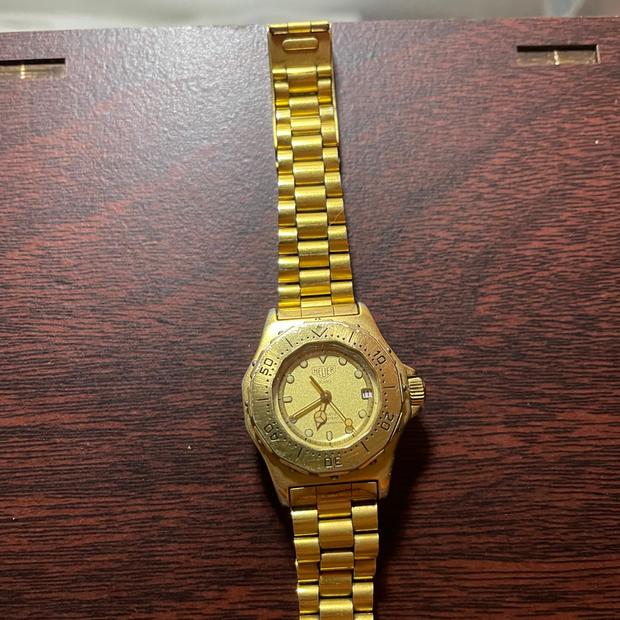 TAG Heuer 934.413 Stainless steel Golden 1990 Belgium | Dealer