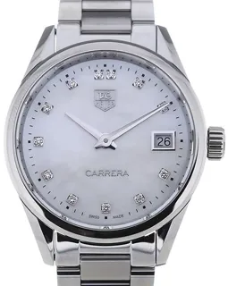 TAG Heuer Carrera Lady WAR1314.BA0778 Stainless steel White