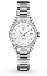 TAG Heuer Carrera Lady WAR2415.BA0776 Stainless steel White