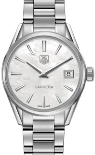 TAG Heuer Carrera Lady WBK1318.BA0652 Stainless steel Mother of Pearl