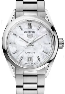 TAG Heuer Carrera Lady WBN2410.BA0621 Stainless steel White