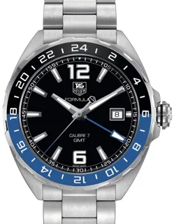 TAG Heuer Formula 1 WAZ211A.BA0875 Stainless steel Black