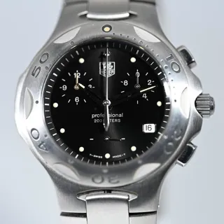 TAG Heuer Kirium CL1110 39mm Stainless steel Black