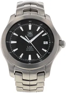 TAG Heuer Link WJF2110.BA0570 Stainless steel Black