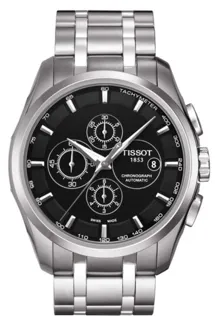 Tissot Couturier T035.627.11.051.00 43mm Stainless steel Black