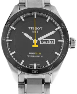 Tissot PRS 516 T100.430.11.051.00 42mm Stainless steel Black