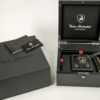 Tonino Lamborghini Spyder TLF-T06-3 51.5mm Titanium Black