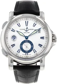 Ulysse Nardin Dual Time 243-55/91 Stainless steel Silver