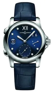 Ulysse Nardin Dual Time 3243-222/393 37mm Stainless steel Blue