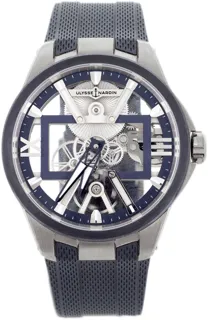 Ulysse Nardin Executive 3713-260-3/03 Titanium Skeletonized