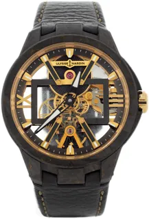 Ulysse Nardin Executive 3715-260/CARB Carbon fiber Golden