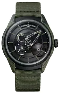 Ulysse Nardin Freak 2303-270-2A-KAKI/0B 43mm Carbon fiber and Titanium and Black DLC Black