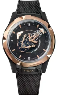 Ulysse Nardin Freak 2405-500-2A/3D 44mm Rose gold and Titanium and Black DLC Black