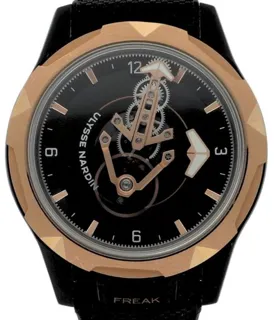 Ulysse Nardin Freak 2405-500-2A/3D 44mm Rose gold and Titanium and Black DLC Black