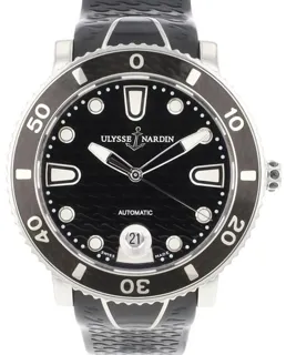 Ulysse Nardin Lady Diver 8103-101 41mm Stainless steel White