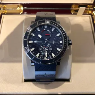 Ulysse Nardin Maxi Marine Diver 263-90-3/93 45mm Titanium Blue