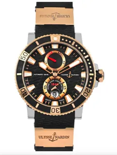 Ulysse Nardin Maxi Marine Diver 265-90-3-92 45mm Yellow gold White