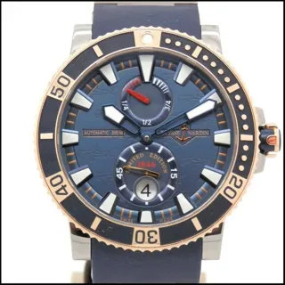 Ulysse Nardin Maxi Marine Diver 265-91LE-3 45mm Titanium Blue