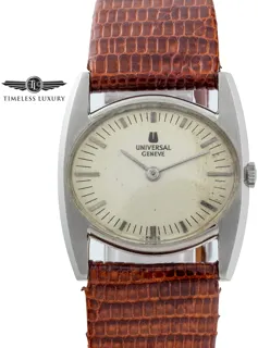 Universal Genève Vintage Universal Geneve 842608 Stainless steel White