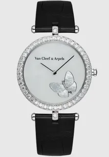 Van Cleef & Arpels Dame Arpels Papillon WDWF08B3 White gold Silver