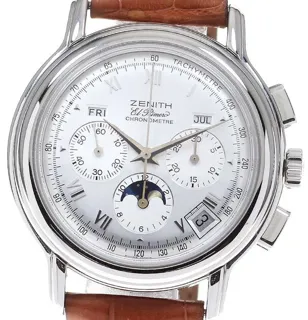 Zenith El Primero Chronomaster 01.0240.410 40mm Stainless steel Silver