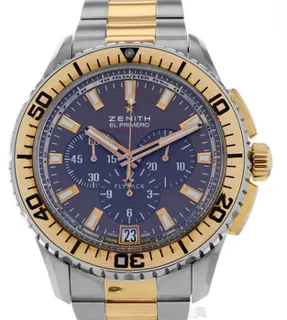 Zenith El Primero Stratos Flyback 51.2061.405 45mm Rose gold and Stainless steel