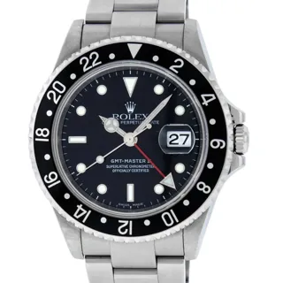 Rolex GMT-Master II 40mm Stainless steel Black