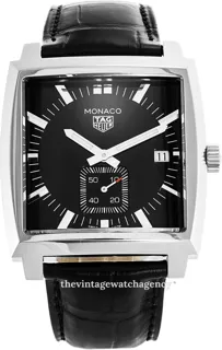 TAG Heuer Monaco WAW131A.FC6177 37mm Stainless steel Black